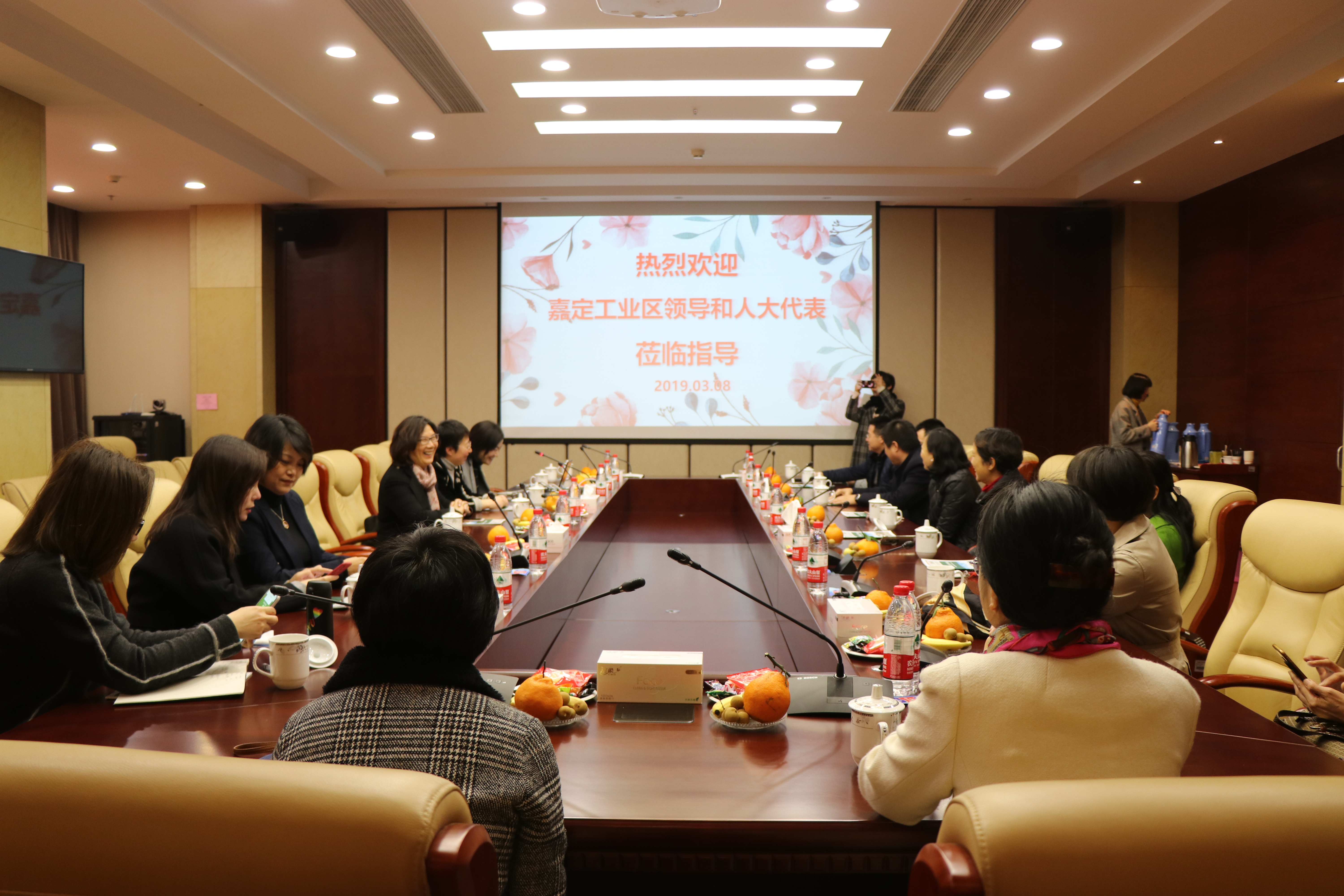 嘉定区人大代表莅临我校考察调研
